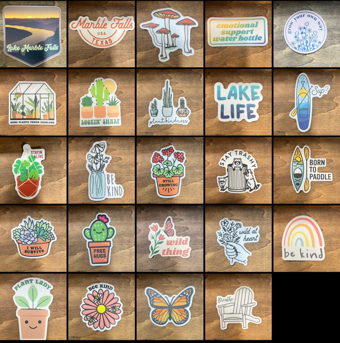 STICKERS (Weather Resistant & Dishwasher Safe)